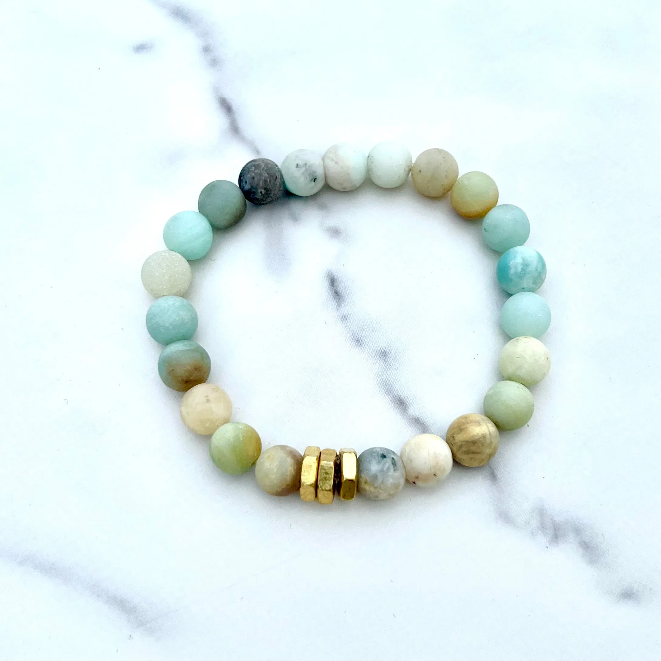 Amazonite Beaded Bracelet