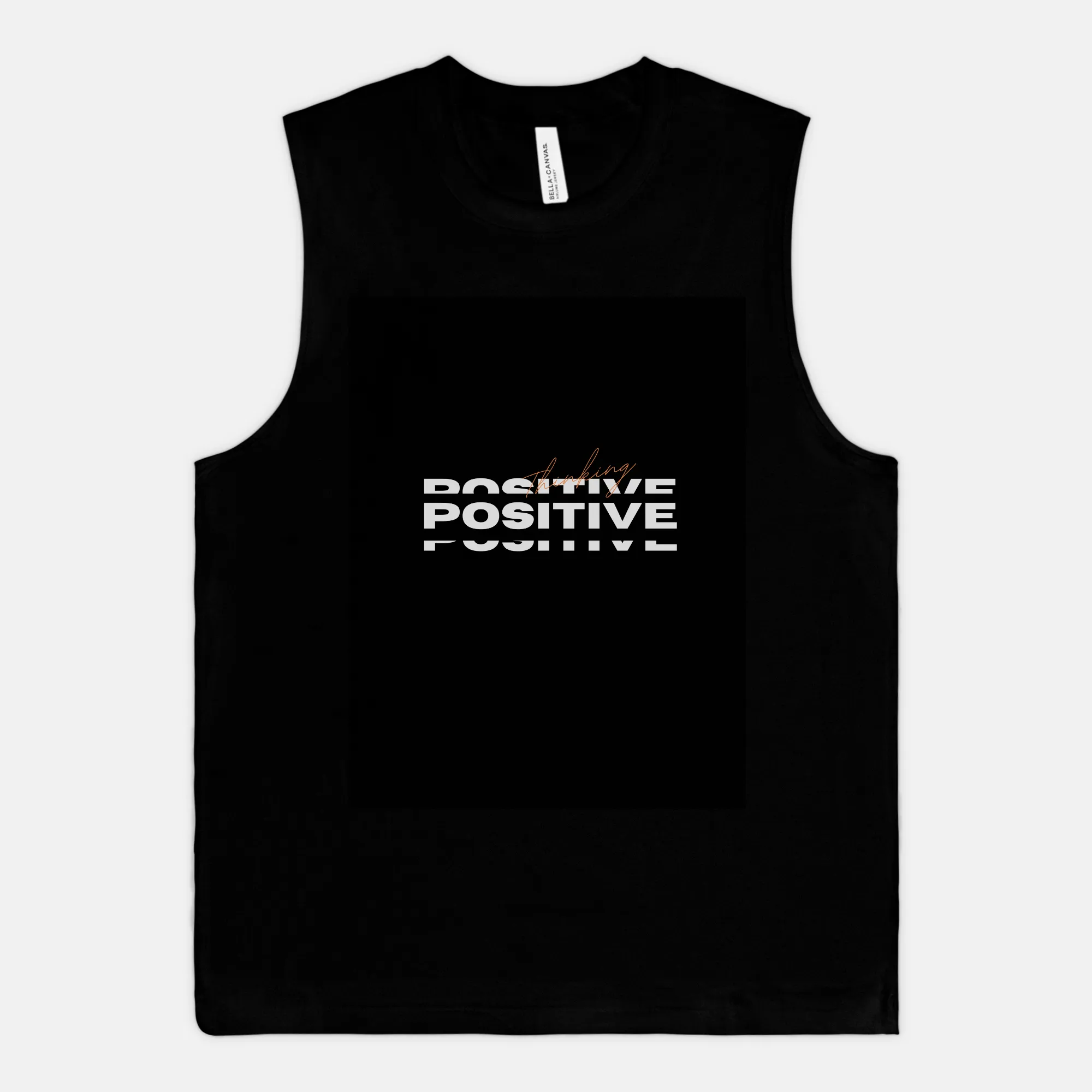 Bella Positive Canvas Jersey Muscle Tank 3483