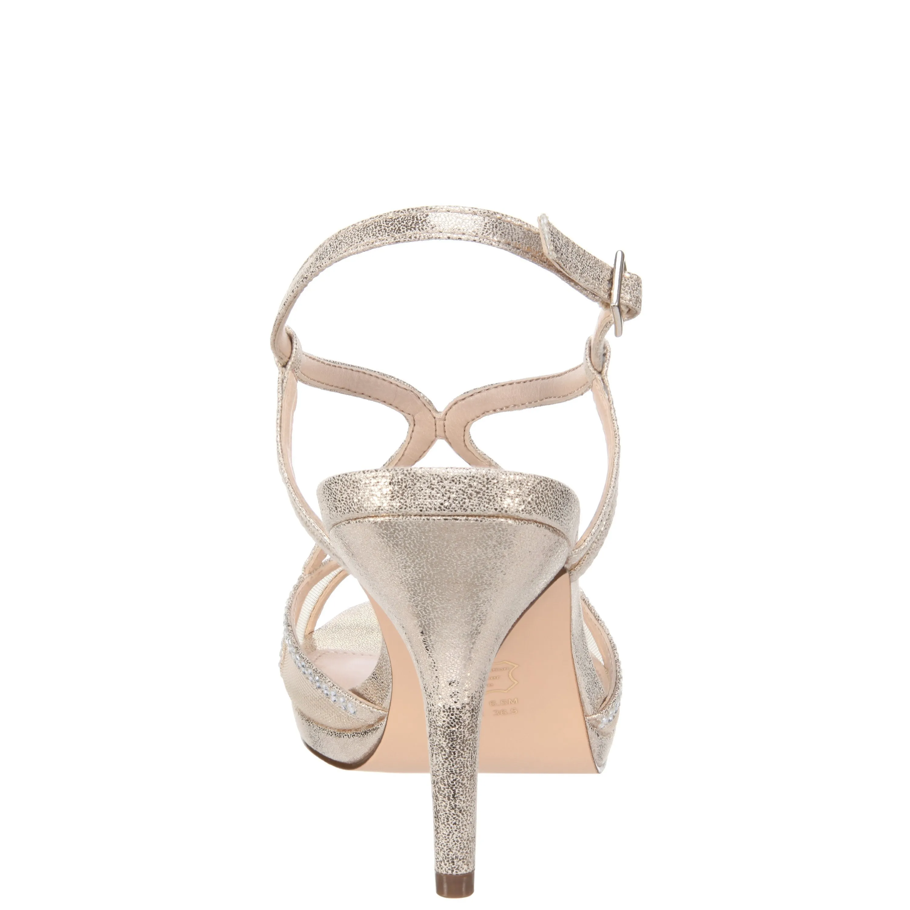 BLOSSOM-GOLDINA METALLIC SUEDE