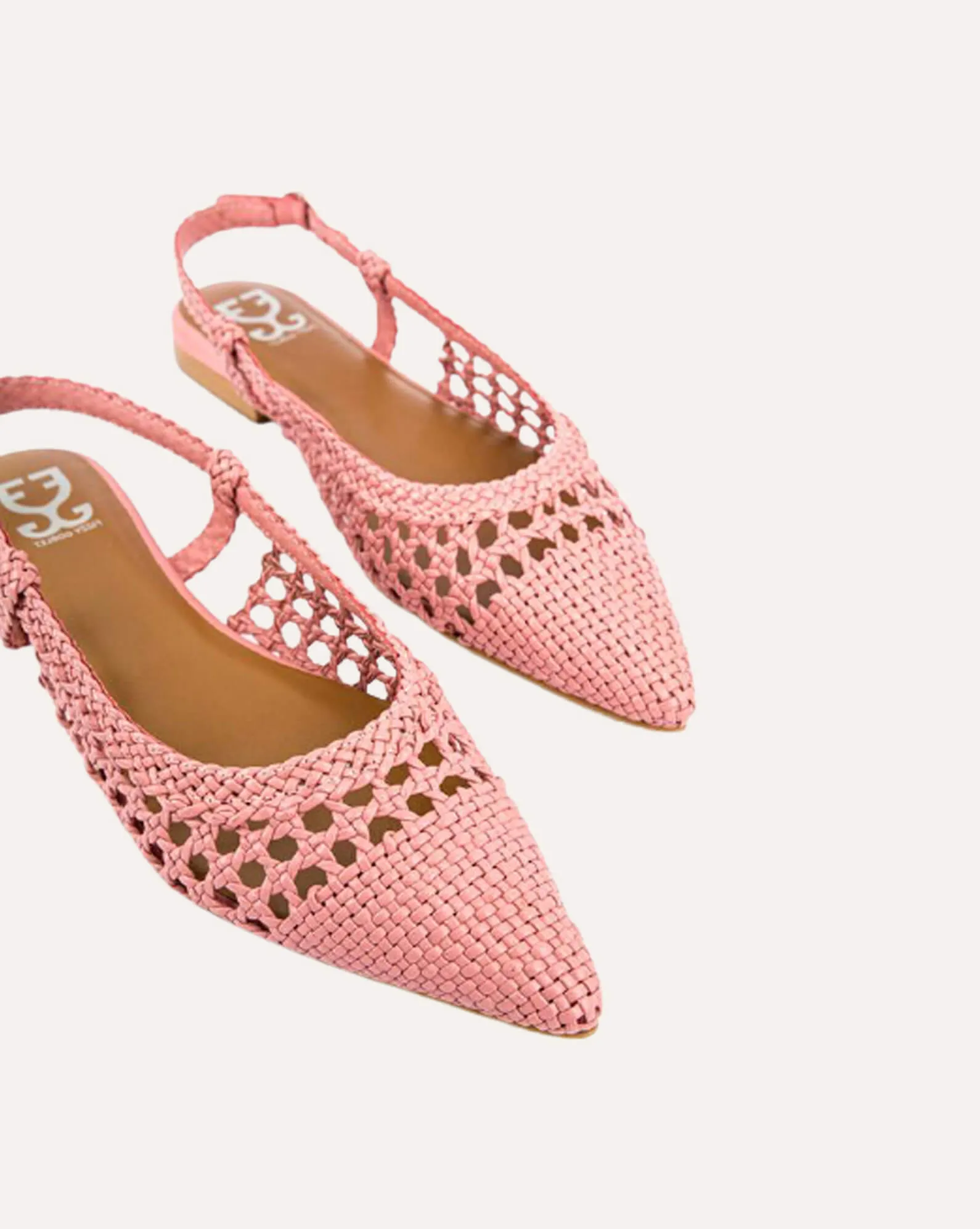 Cotton Candy : Slingback Mules