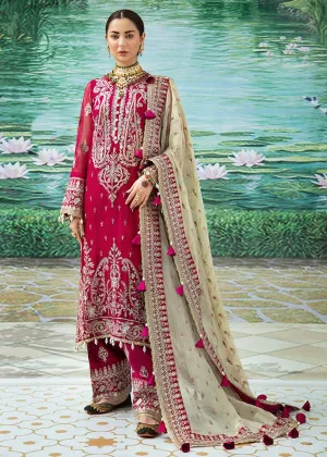 Deep Magenta Embroidered Salwar Kameez Online #PF121