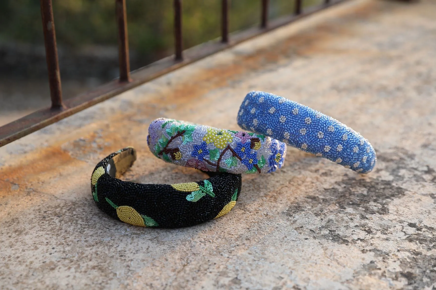 Enrice Beaded Hairbrace