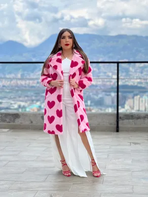 Heart Pink Coat