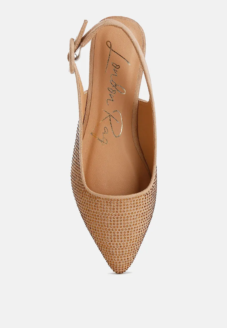 Rhinestones Slingback By RAG