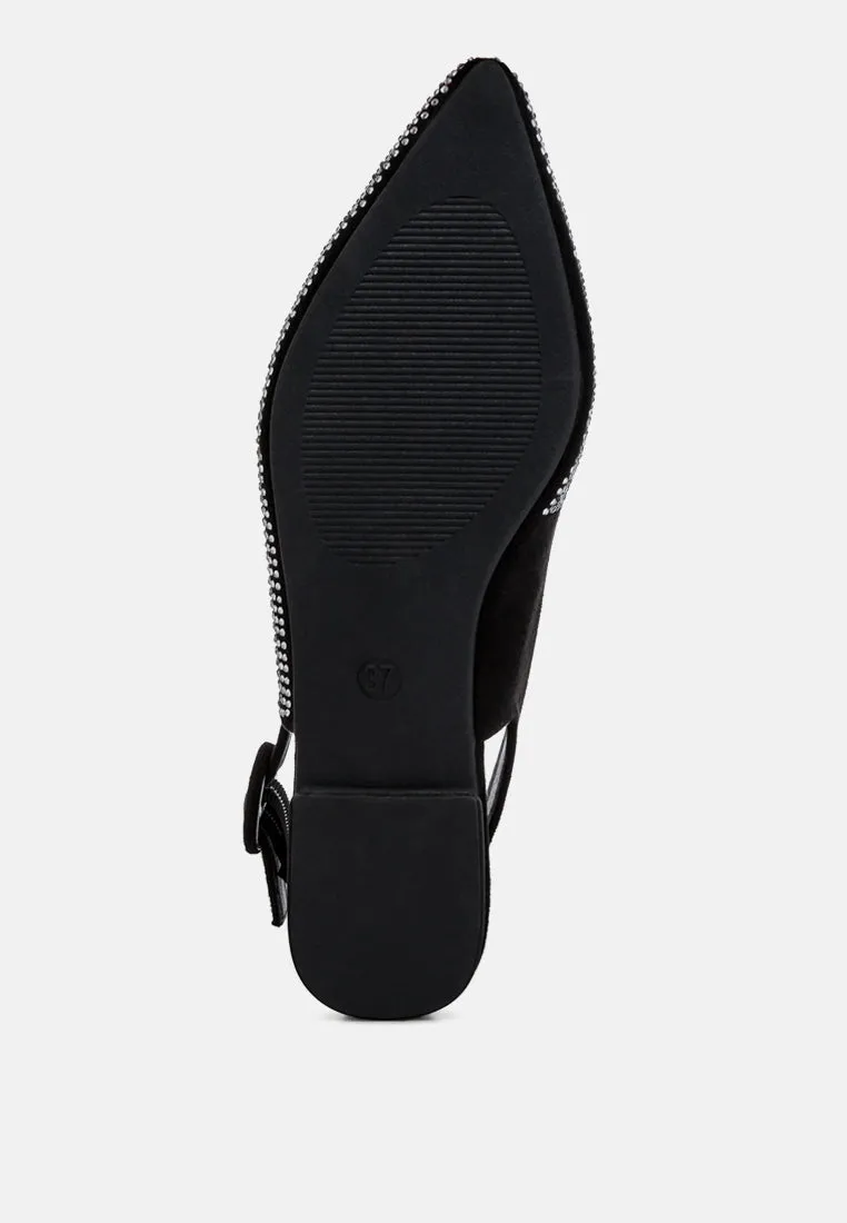 Rhinestones Slingback By RAG