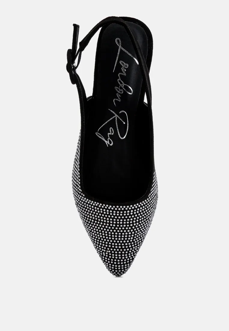 Rhinestones Slingback By RAG