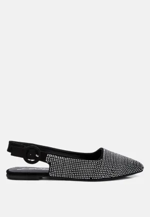 Rhinestones Slingback By RAG