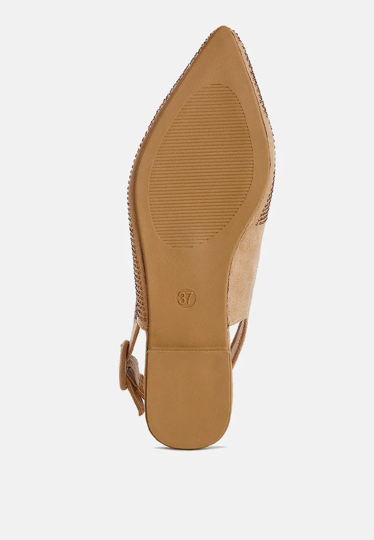 Rhinestones Slingback By RAG
