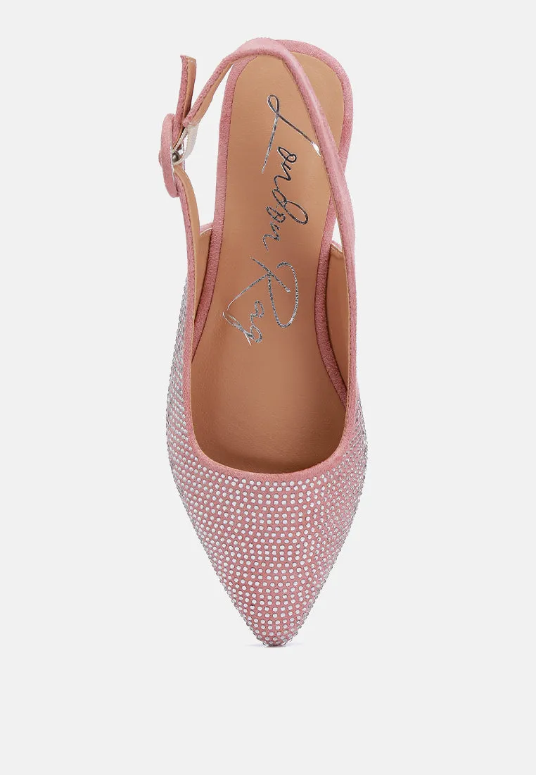 Rhinestones Slingback By RAG