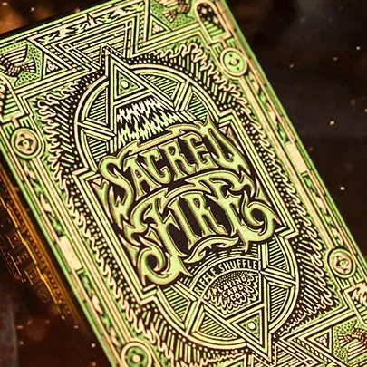Sacred Fire Playing Cards by Riffle Shuffle