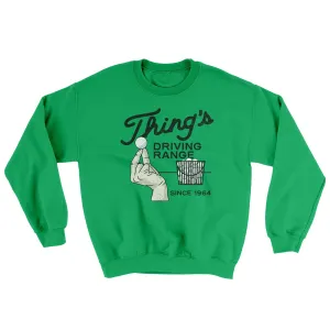 Thing's Driving Range Ugly Sweater