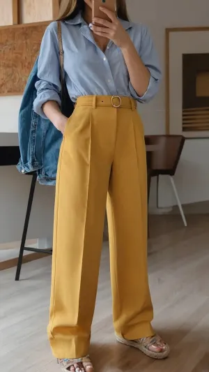 Trouser Magic: 15 Outfit Ideas That Keep You Stylish All Day Long**

**