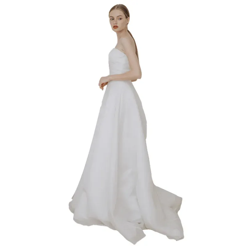 Wedding Guest Dresses: Wedding Dress Elegant A-line Sleeveless