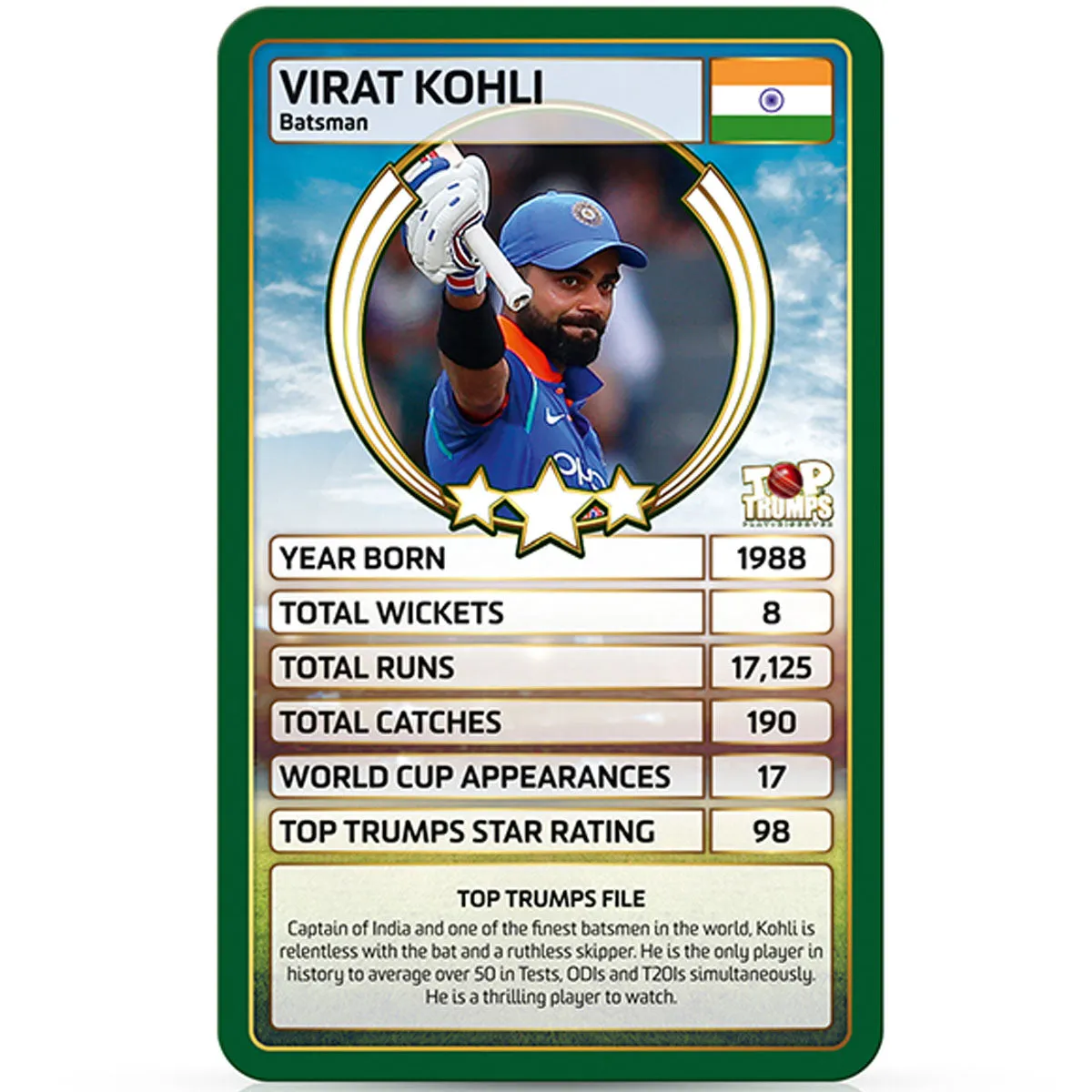 World Cricket Stars Top Trumps